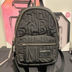 Marc Jacobs Small Quilted Nylon Backpack. NWT